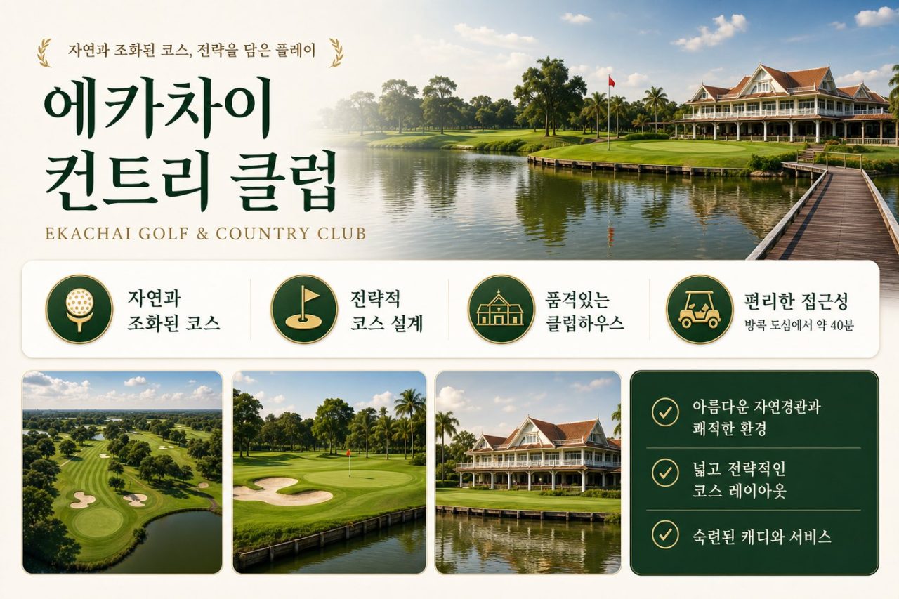 가성비 최고 방콕 올드타운 3색 54홀 3박5일 시스템 골프 상품 안내 2