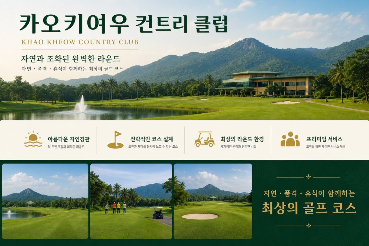 가성비 최고 방콕·파타야 롱비치 3색 54홀 3박5일 시스템 골프 상품 안내 6