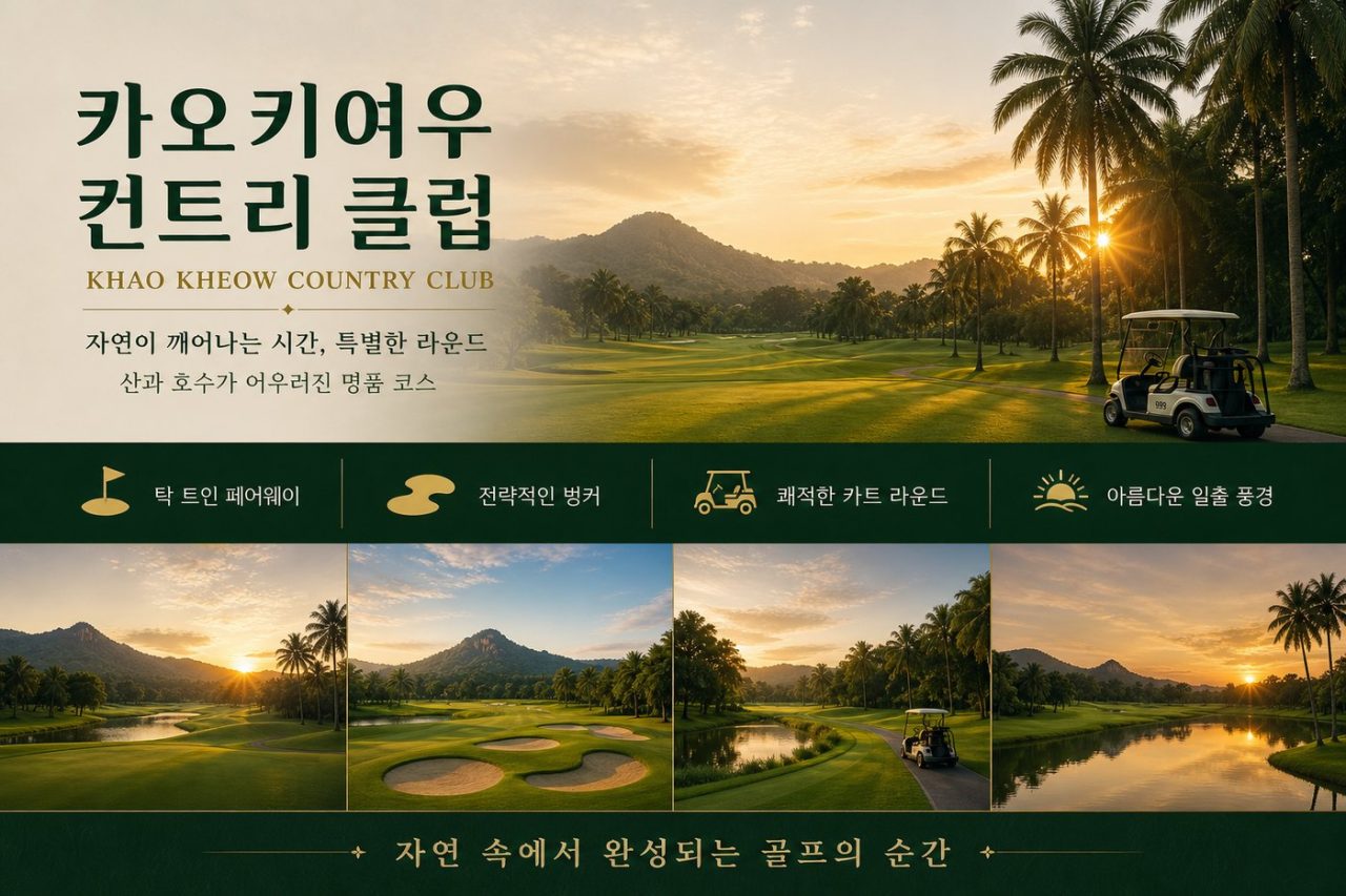 가성비 최고 방콕·파타야 롱비치 3색 54홀 3박5일 시스템 골프 상품 안내 7