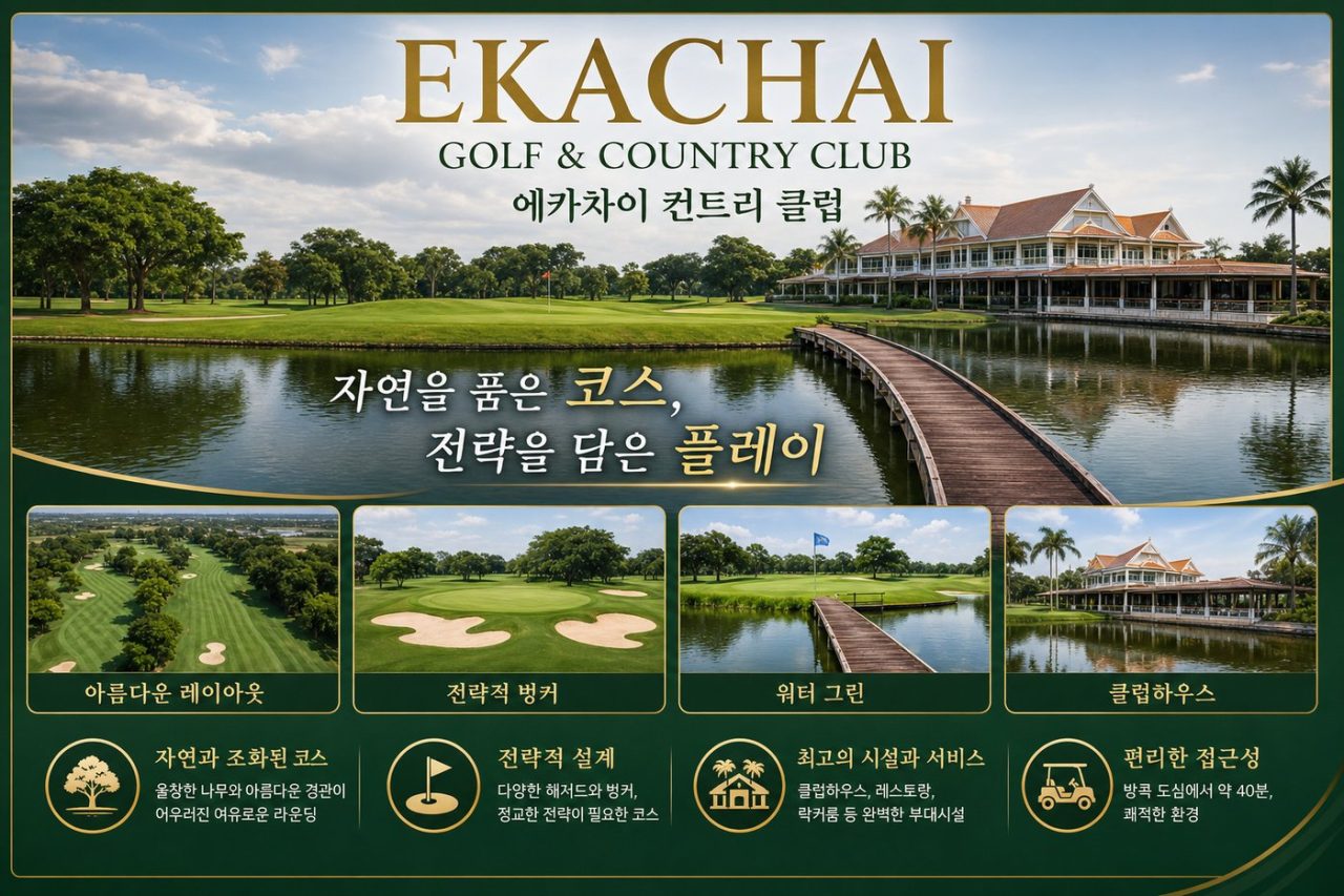 베스트 장박 골프 <방콕 3색 · 캥카찬 · 에라완 무제한> 9박11일 골프 상품 안내 4