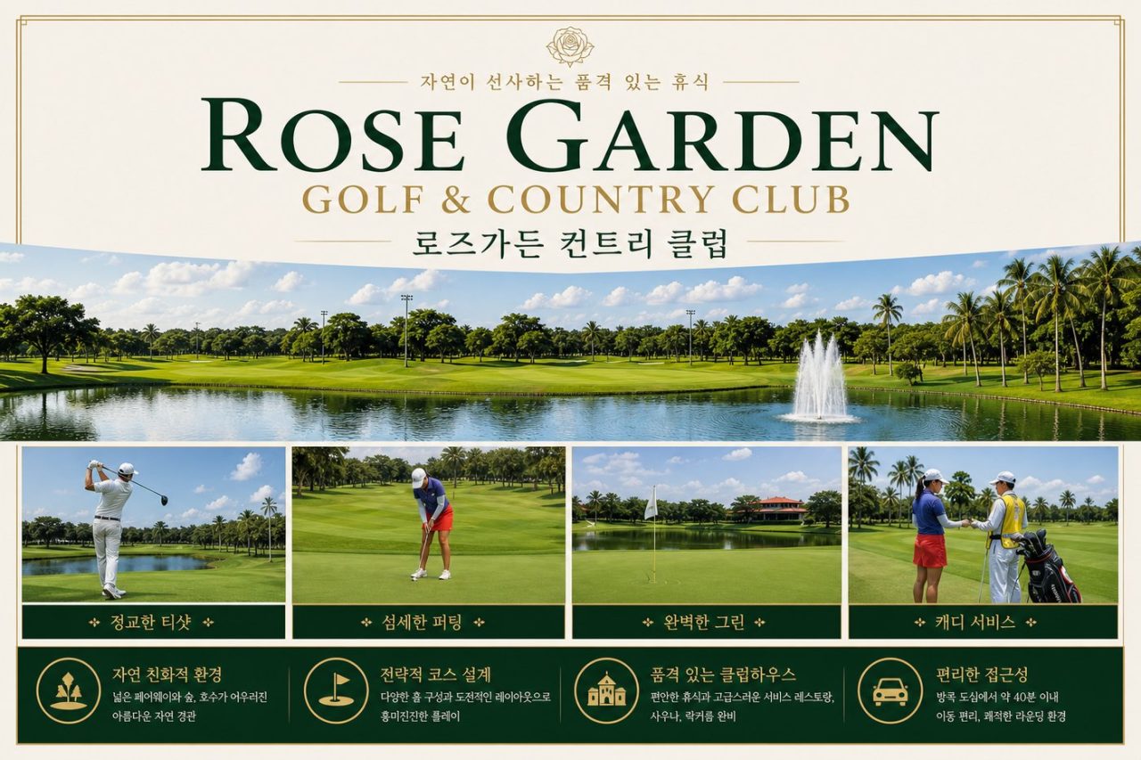 베스트 장박 골프 <방콕 3색 · 캥카찬 · 에라완 무제한> 9박11일 골프 상품 안내 6