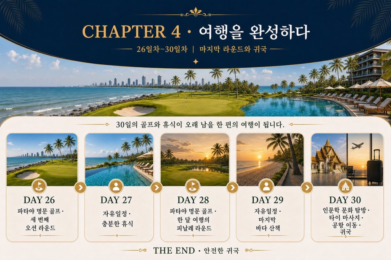 베스트 프리미엄 타이랜드 한 달 골프여행 · 29박 31일 상품 안내 7
