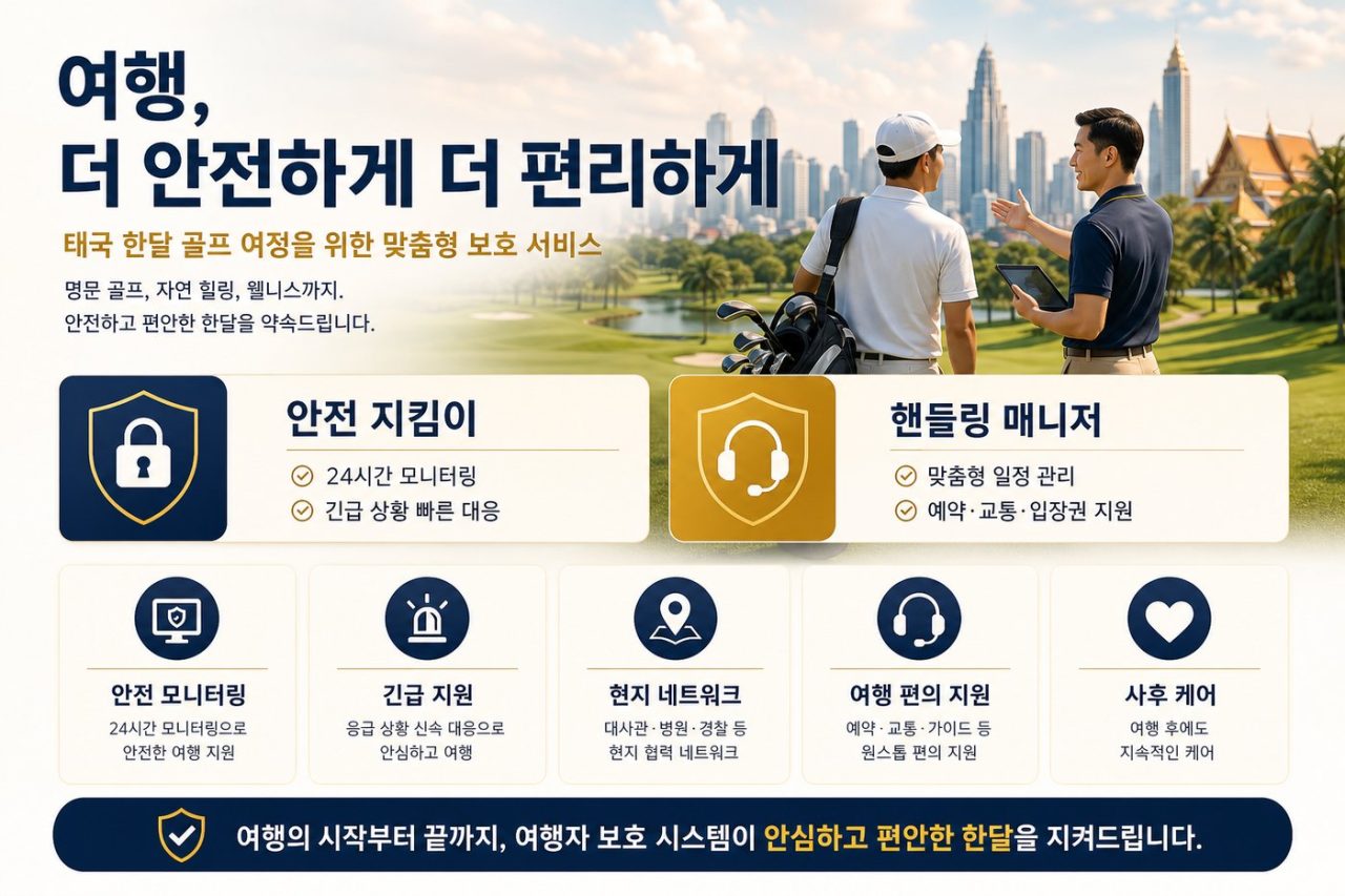 베스트 프리미엄 타이랜드 한 달 골프여행 · 29박 31일 상품 안내 13